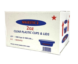 Majestic 2oz Chutney cup with Lids